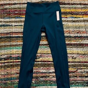 NEW Victoria’s Secret High Rise Teal Leggings